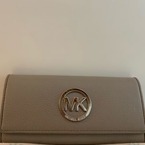 Gray Michael Kors Wallet